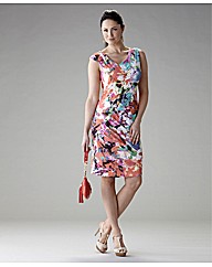 Apanage Gathered Detail Jersey Dress