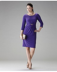 Gina Bacconi Waist Trim Jersey Dress