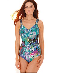Gottex V-Neck Swimsuit