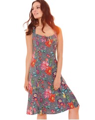 Betty Barclay Sleeveless Linen Dress