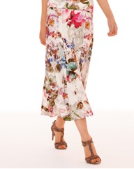 Basler Flared Jersey Skirt