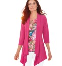 Jersey Long Line Cardigan