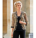Gray & Osbourn Georgette Zebra Jacket