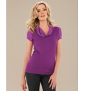 Passport Fine Knit Top With Silk Sleeve