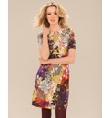 Passport Printed Knitted Dress