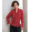 Gelco Georgette Spot Blouse