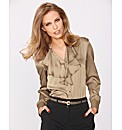 Gerry Weber Satin Frill Front Blouse