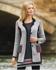 Betty Barclay Reversable Knit Cardigan