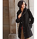 Gelco Mid Length Felted Woven Coat