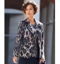Basler Animal Print Blazer