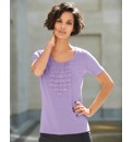 Anise Pleat Neck Top