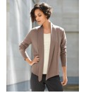 Gray & Osbourn Fine Knit Open Cardigan