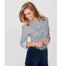 Betty Barclay Printed Cotton Blouse