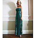 Vera Mont Mesh Full Length Dress