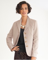 Wool Cashmere Mix Jacket