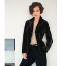 Gray & Osbourn Velvet Blazer
