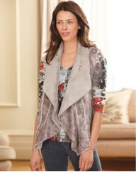 Chesca Faux Fur Gilet