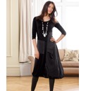 Joseph Ribkoff Patchwork Dress
