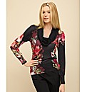 Passport Fine Knit Printed Jumper
