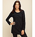 Sulu Textured Jersey Tunic