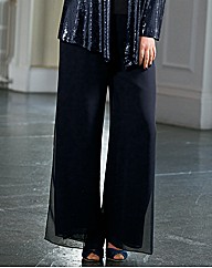 Gina Bacconi Chiffon Trousers