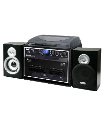 Steepletone 5 in 1 Music System - Black