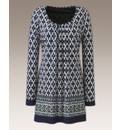 Fusions By East Print Tunic 31in