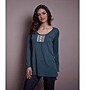 Fusions By East Embroidered Tunic