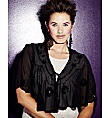 Joanna Hope Embellished Cape