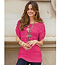 Changes By Together Lace Trim Jumper