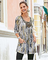 Changes By Together Print Tunic