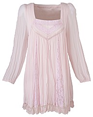 Changes By Together Lace Trim Blouse