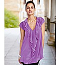 Changes By Together Frill Neck Blouse