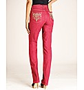 Changes By Together Embroidered Jeans
