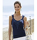 Changes By Together Applique Vest