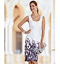 Changes By Together Petite Print Dress