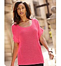 Joanna Hope Short Sleeved Knitted Jumper