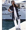 Joanna Hope Fringe Crochet Cardigan