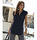 Joanna Hope Short Sleeved Jersey Blouse