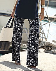 Joanna Hope Print Palazzo Trousers