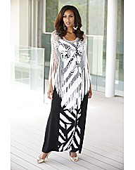 Joanna Hope Crochet Knitted Poncho