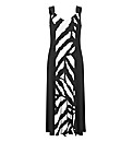Joanna Hope Print Panel Maxi Dress