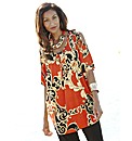 Joanna Hope Print Tunic and Necklace