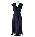 Joanna Hope Twist Front Lace Dress