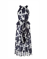 Petite Joanna Hope Print Dress and Scarf