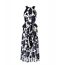 Petite Joanna Hope Print Dress and Scarf