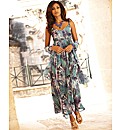 Joanna Hope Print Maxi Dress and Scarf