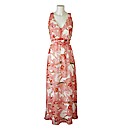 Changes By Together Petite Print Dress