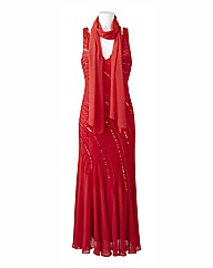 Petite Joanna Hope Dress and Scarf
