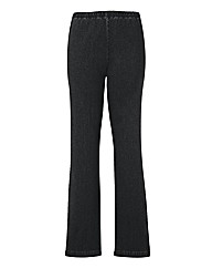 Pull On Bootcut Jeggings Length 31in